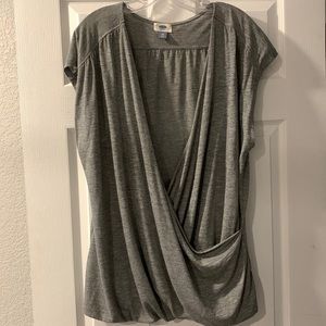 Light weight cinched blouse